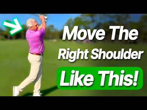 Видео: Как правое плечо может легко исправить ваш замах в гольфе | Правильное движение