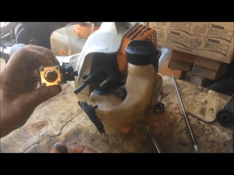 Видео: STIHL FS-55  Вроде косит.но совсем не так как десять лет тому назад!(