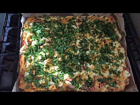 Видео: АСМР готовим сочную пиццу🍕/ASMR cooking pizza🍕