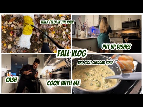 Видео: ОСЕННИЙ ВЛОГ | ГОТОВЬТЕ СО МНОЙ | ВЫСТАВЛЯЙТЕ БЛЮДА | СУП ИЗ БРОККОЛИ И ЧЕДДЕРА | ХОДИТЕ С ПАРАШЮ...