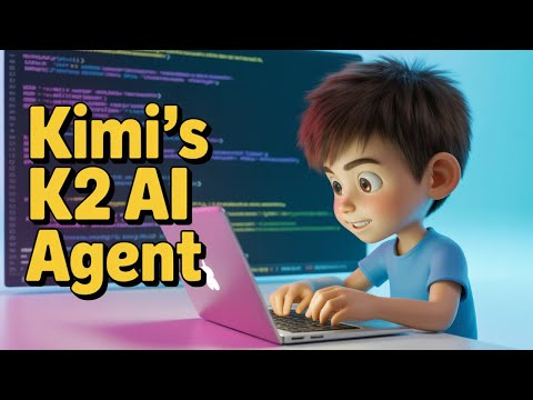 Видео: Новый режим агента искусственного интеллекта K2 от Kimi. Компьютер отлично справляется с создание...