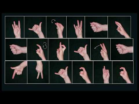 Видео: Ручная азбука глухих. Уроки с юмором для слышащих.