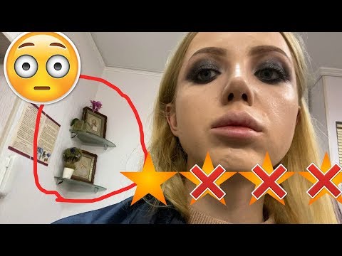 Видео: ИСПОРТИЛИ МАКИЯЖ В ДЕШЕВОМ САЛОНЕ КРАСОТЫ С ИКОНАМИ
