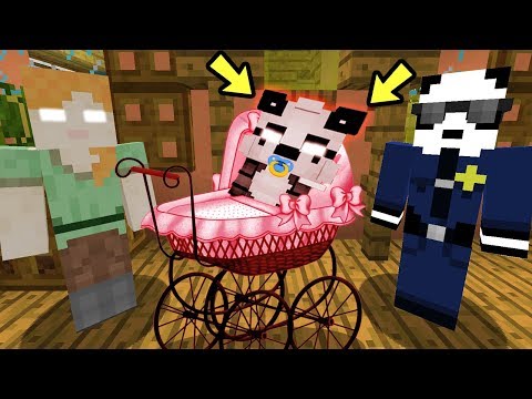 Видео: У НАС С АЛЕКСБРИНОЙ ПОЯВИЛСЯ СЫН РЕБЕНОК В МАЙНКРАФТ!! МЫ НАЗВАЛИ ЕГО ПАНДЯБРИН!