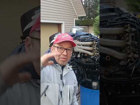 Видео: SUZUKI DF50 2005 года, работа, замер компрессии.