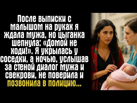 Видео: После выписки с малышом на руках я ждала мужа, но цыганка шепнула: «Домой не ходи!». Я укрылась у...