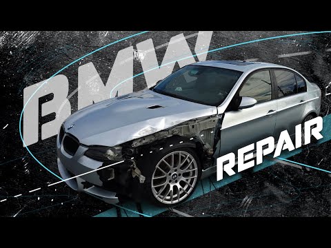 Видео: BMW М3 (E90). Body rebuilding. Ремонт кузова.
