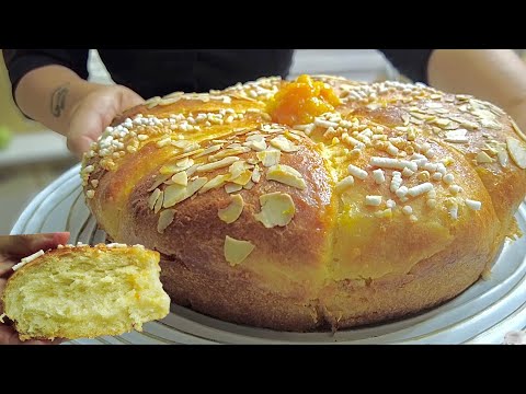 Видео: ОЧЕНЬ МЯГКАЯ АПЕЛЬСИНОВАЯ БРИОШЬ 🍊 МАСЛО НА ВОДНОЙ ОСНОВЕ БЕЗ МОЛОКА