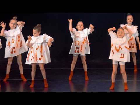 Видео: "Музыкальные грани". Детский танец. Возраст 5-6
