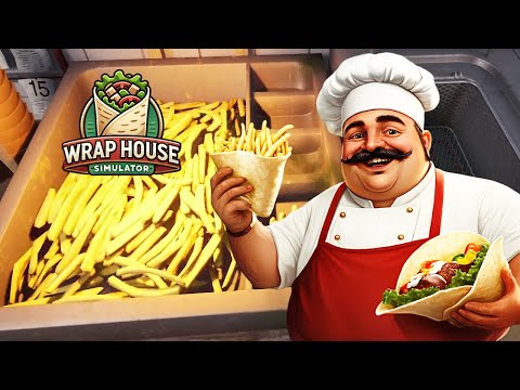 Видео: Шаурма с картофелем фри | Wrap House Simulator # 3