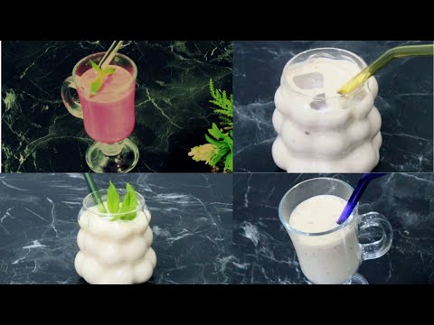 Видео: Напитки из кефира. 4 очень вкусных, полезных,  витаминных напитка с кефиром.