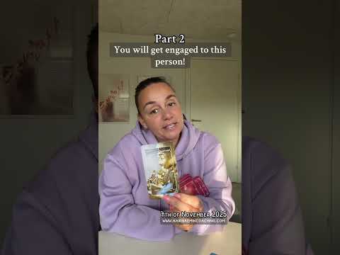 Видео: 💍 Вы обручитесь с этим человеком.