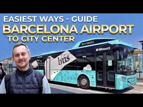 Видео: Путеводитель — самые простые способы добраться из аэропорта Барселоны в центр города