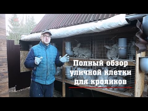 Видео: Полный обзор уличной клетки для кроликов!