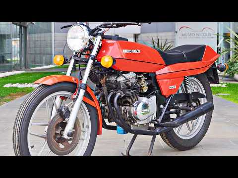 Видео: Moto-Guzzi 254 - Чекушка с Рядной Четверкой из 70х !