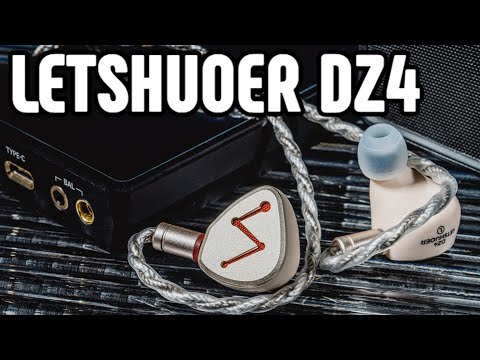 Видео: LETSHUOER DZ4 С ПАССИВНЫМ ИЗЛУЧАТЕЛЕМ! Эффект присутствия Обзор наушников