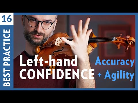 Видео: 2 новых способа повысить УВЕРЕННОСТЬ левой руки — Техника игры на скрипке