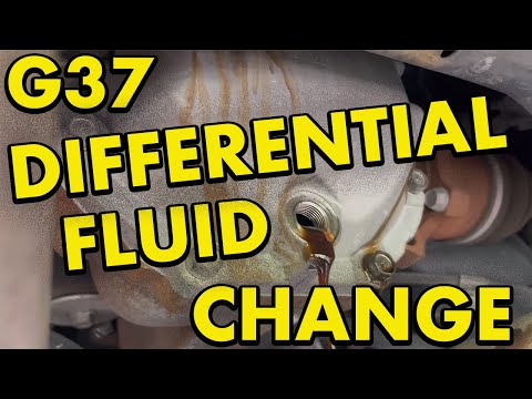 Видео: G37 Замена дифференциальной жидкости