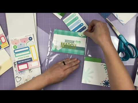 Видео: Карманный скрапбукинг: подготовка к марту 2024 г.