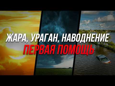 Видео: Первая помощь при изменении климата: жара, ураган, наводнение | Инструкция для всех