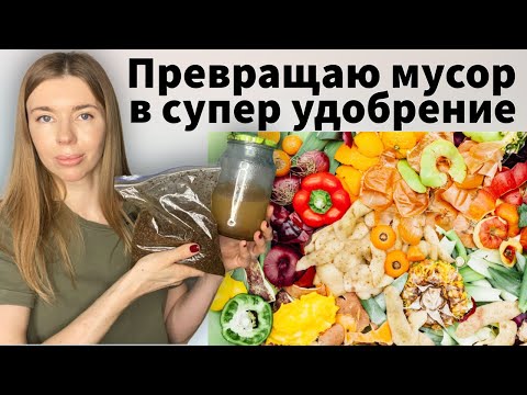 Видео: ЭФФЕКТИВНОЕ УДОБРЕНИЕ для всех растений ИЗ КУХОННЫХ ОТХОДОВ без лишних затрат