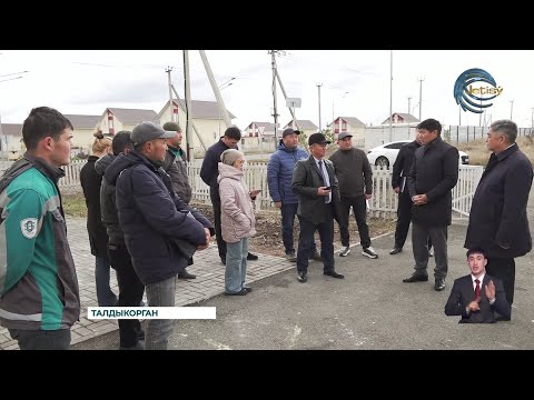 Видео: В Талдыкоргане возобновилось строительство жилых домов