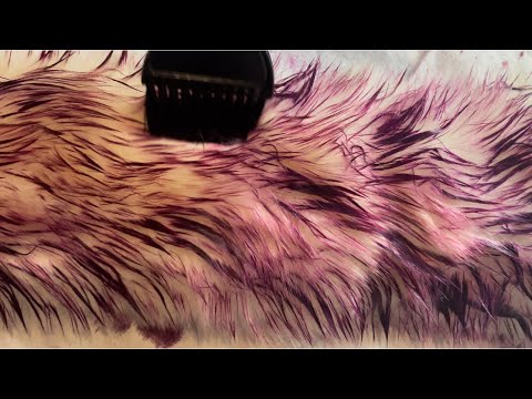 Видео: Красим натуральный и искусственный мех