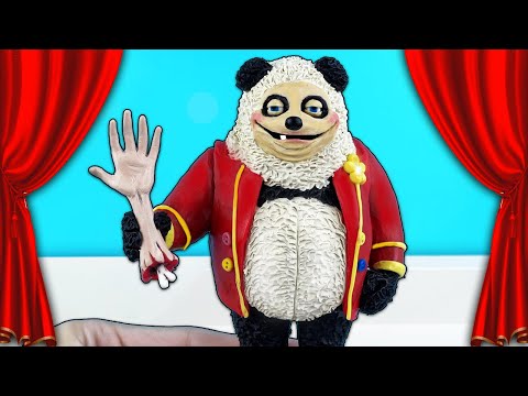 Видео: Аниматроник Пандори – это жуткий братишка Фрэдди Фазбера | Лепим из пластилина фигурки + история