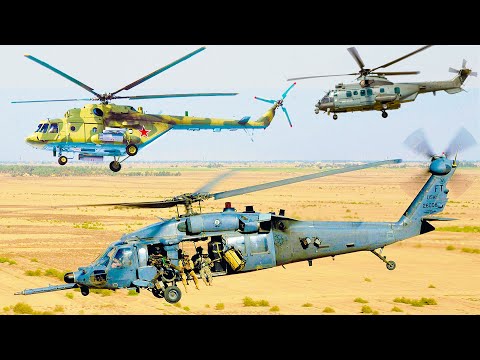 Видео: 10 самых ЛУЧШИХ МНОГОЦЕЛЕВЫХ ВЕРТОЛЁТОВ ⭐ Ми-8 vs Black Hawk vs AS 332 Super Puma