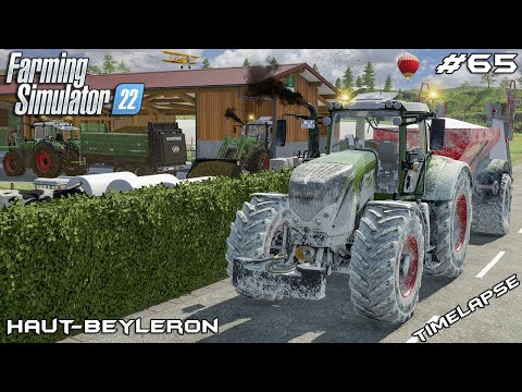 Видео: Внесение НАВОЗА и ИЗВЕСТИ с помощью FENDT | Животные на Haut-Beyleron | Farming Simulator 22 | Эп...