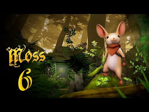 Видео: Прохождение Moss #6 (PS4 VR) - Финал первой книги! Спасение