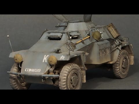 Видео: Немецкий легкий бронеавтомобиль Sd. Kfz. 221