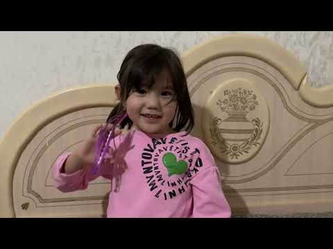 Видео: Каусар бүгін шаштарын өзі жинап қойды❤️👍🏻🌸✨👌