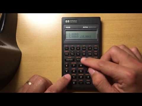 Видео: Обзор HP 42s