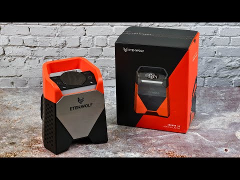 Видео: Etenwolf Zephyr S5: мощный беспроводной компрессор с аккумулятором 15600 мАч