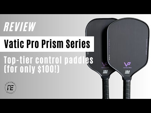 Видео: Обзор первых впечатлений от Vatic Pro Prism-Flash и Prism-V7 от Pickleball Effect