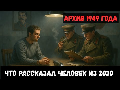 Видео: СССР. В 1949 Задержали Гостя из 2030.  Архивы Хранили Это 75 Лет