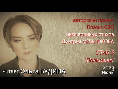 Видео: "Полковник" Дмитрий МЕЛЬНИКОВ
