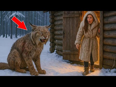 Видео: ДИКАЯ рысь стучалась в дверь 3 ночи подряд! Причина вас растрогает!