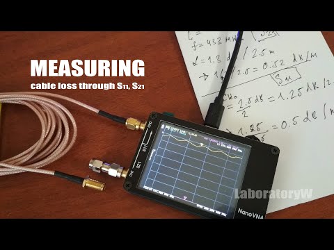 Видео: S11, S21 методы измерения потерь в кабеле на NanoVNA