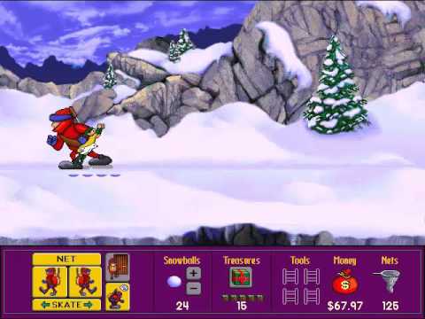 Видео: Игровой процесс Treasure MathStorm! (версия Windows 1996 года)