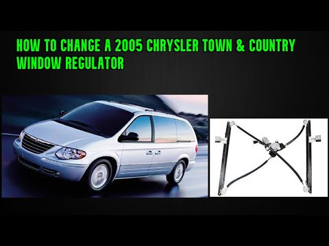 Видео: как заменить стеклоподъемник Chrysler Town & Country 2005 года