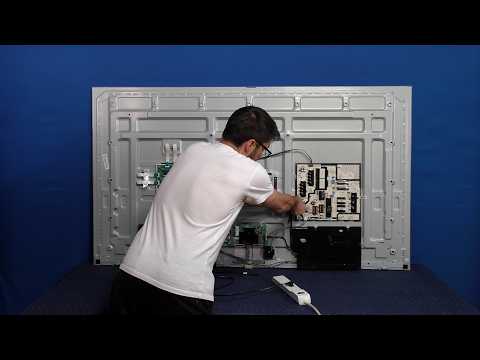 Видео: Как починить телевизор Samsung 4K QLED TV, который не работает, но не работает (QN75Q7FAMFXZA)