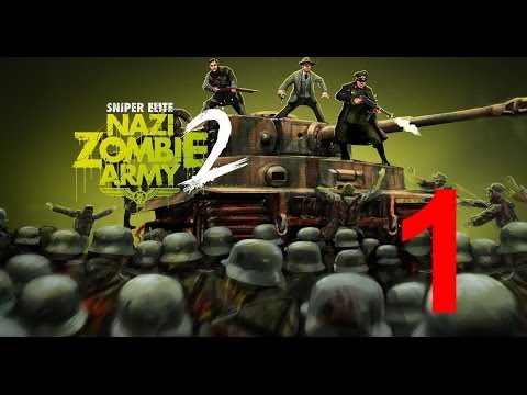 Видео: Sniper Elite Nazi Zombie Army 2 часть 1 "Чистилище". Элитный снайпер против зомби фашистов