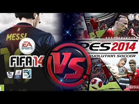Видео: Антон Чейз FIFA 14 vs PES 2014 Head to Head Comparison Faces Real Madrid Sevilla