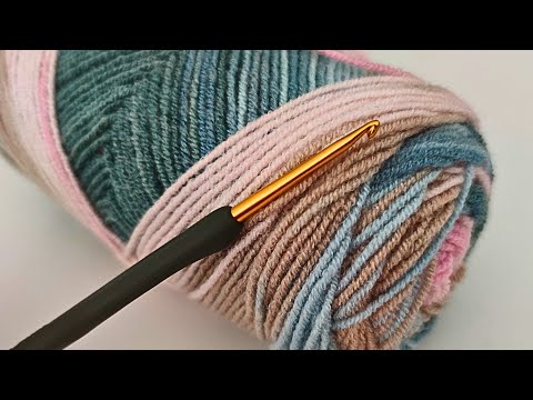 Видео: Боже мой. Посмотрите, какой простой и красивый узор крючком я нашла. Вязание