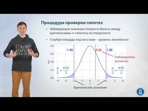 Видео: 09-02 Процедура проверки гипотез