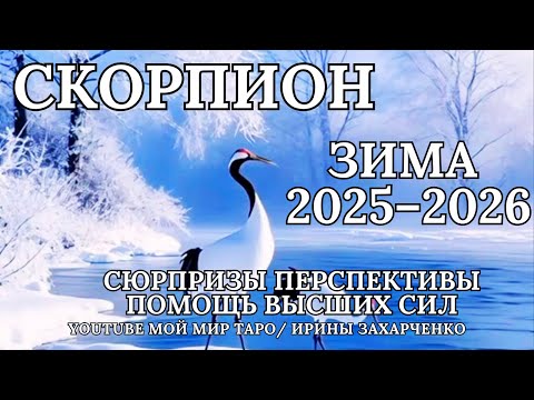 Видео: ♏ СКОРПИОН ❄️ЗИМА/WINTER ❄️2025-2026. Таро прогноз для Скорпионов/Tarot forecast from Scorpions