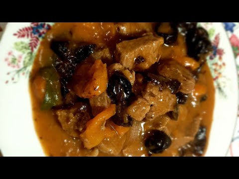 Видео: Говядина с черносливом#Советский рецепт#