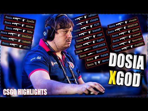 Видео: ДОСЯ XGOD ИЛИ XBEAST? | DOSIA ХАЙЛАЙТЫ CSGO